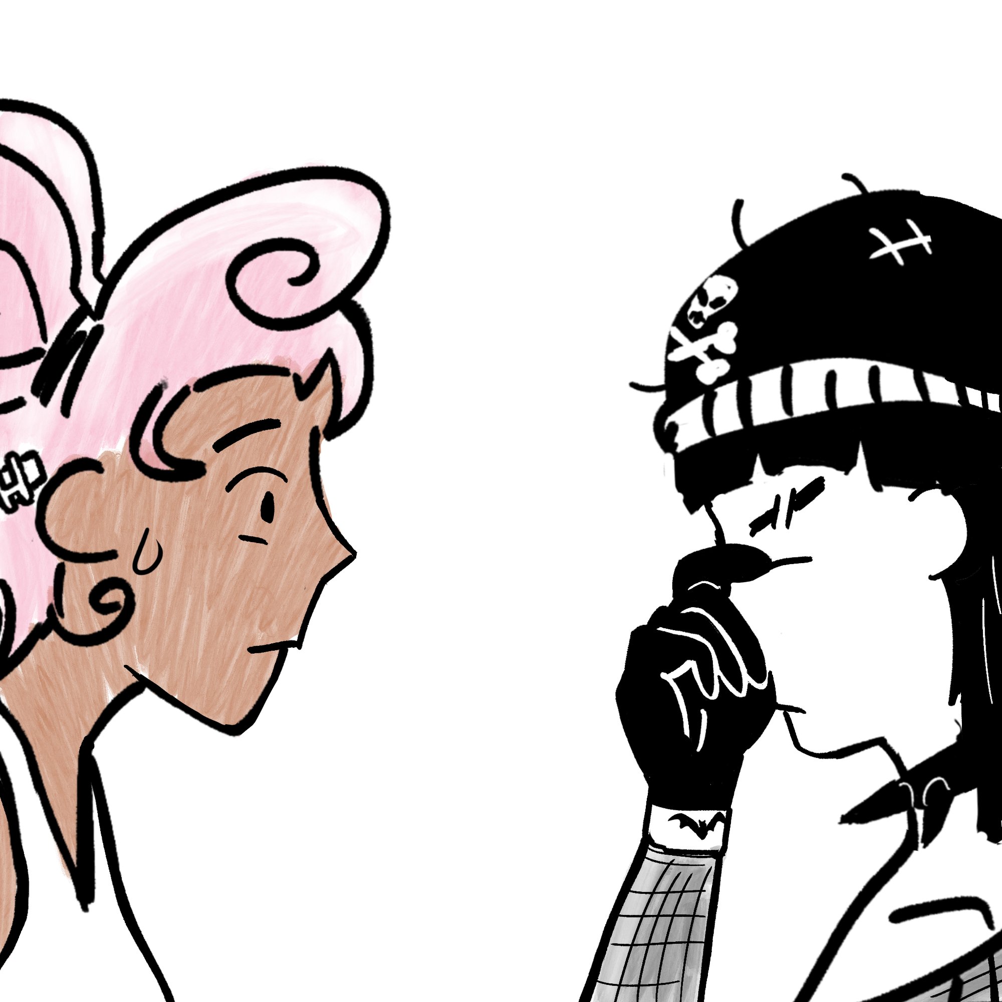 If Valentines Day and Halloween Were GFs (6), by Laura Gao